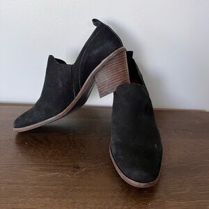 Lucky Brand Black Ankle Booties